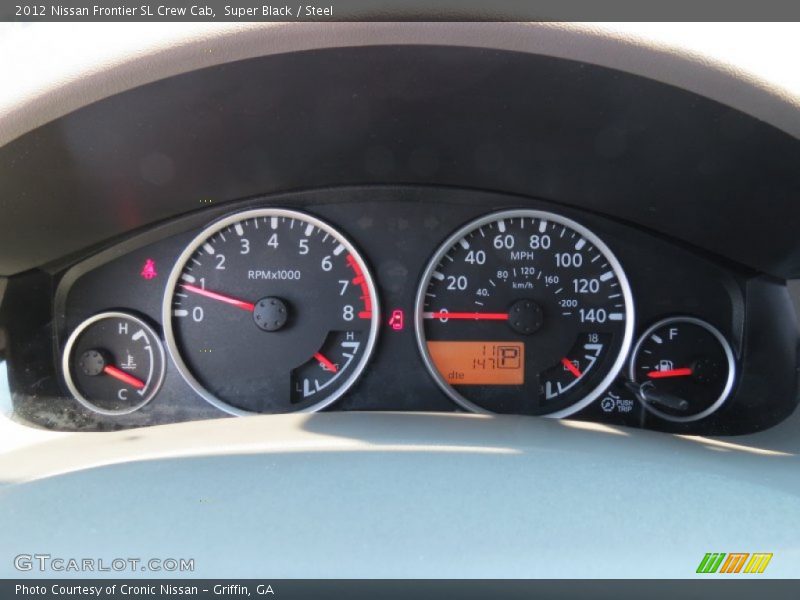  2012 Frontier SL Crew Cab SL Crew Cab Gauges