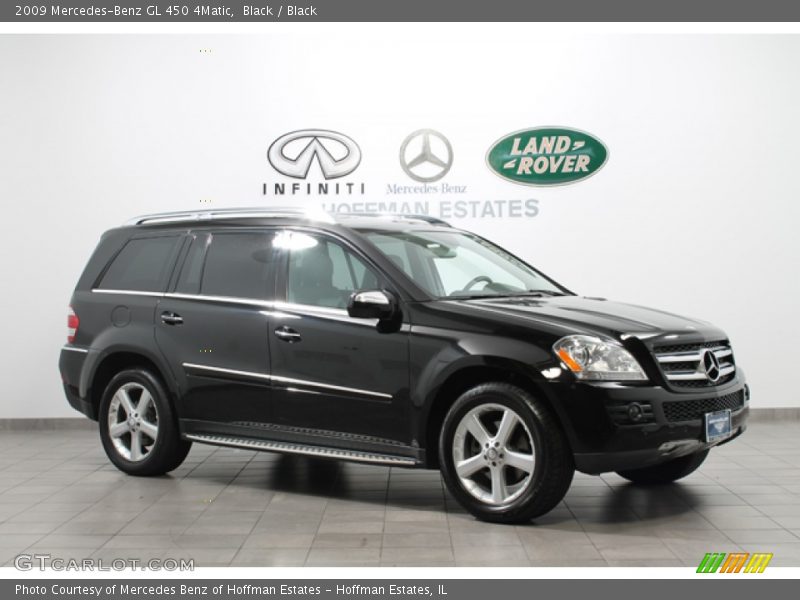 Black / Black 2009 Mercedes-Benz GL 450 4Matic