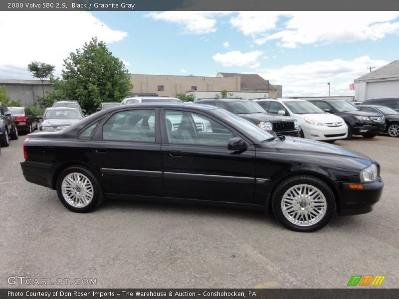 Black / Graphite Gray 2000 Volvo S80 2.9