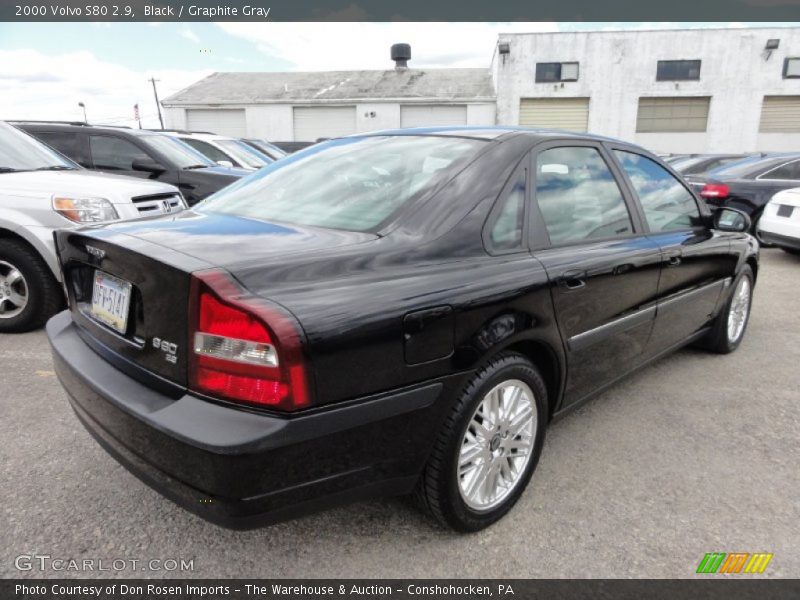 Black / Graphite Gray 2000 Volvo S80 2.9