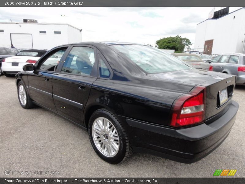 Black / Graphite Gray 2000 Volvo S80 2.9