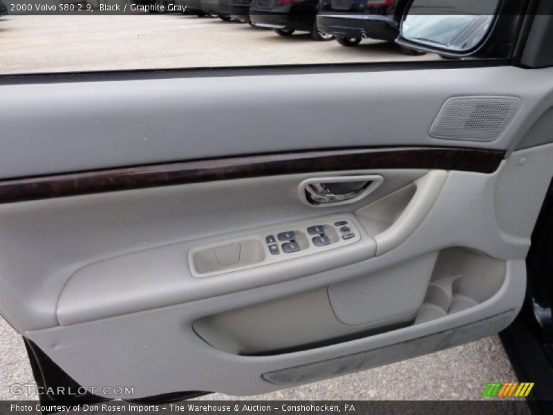 Black / Graphite Gray 2000 Volvo S80 2.9
