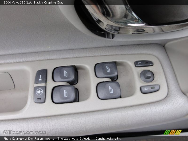 Black / Graphite Gray 2000 Volvo S80 2.9