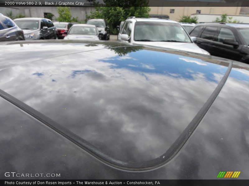 Black / Graphite Gray 2000 Volvo S80 2.9