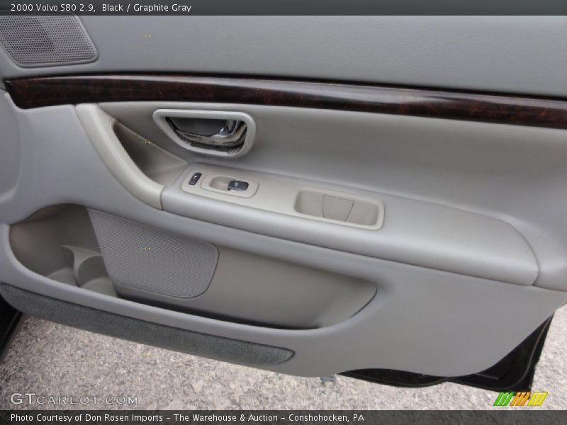 Black / Graphite Gray 2000 Volvo S80 2.9