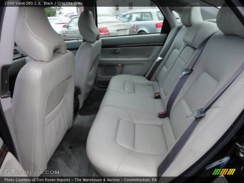 Rear Seat of 2000 S80 2.9