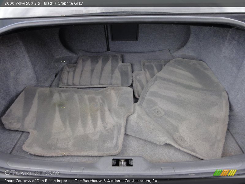 Black / Graphite Gray 2000 Volvo S80 2.9