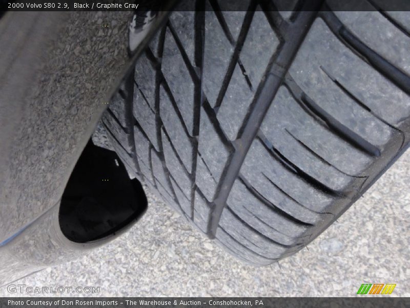 Black / Graphite Gray 2000 Volvo S80 2.9