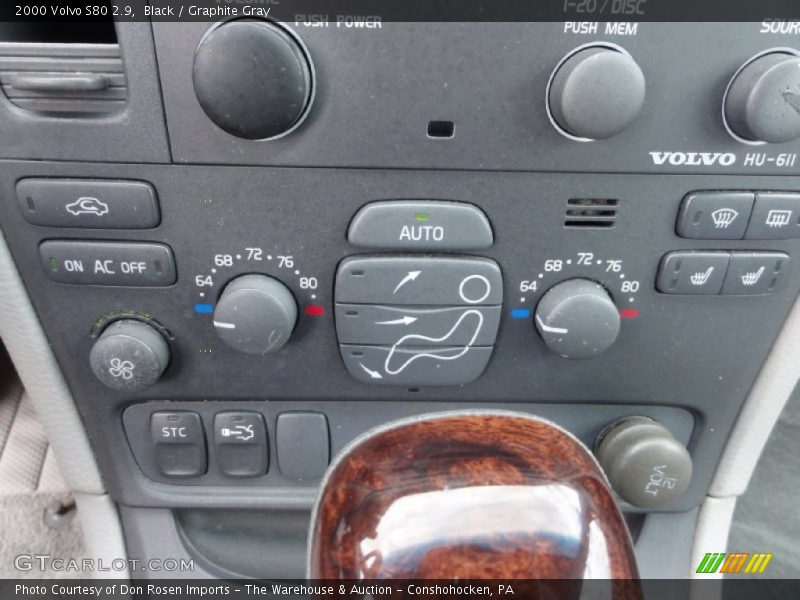Controls of 2000 S80 2.9
