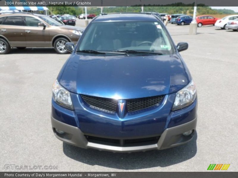 Neptune Blue / Graphite 2004 Pontiac Vibe AWD