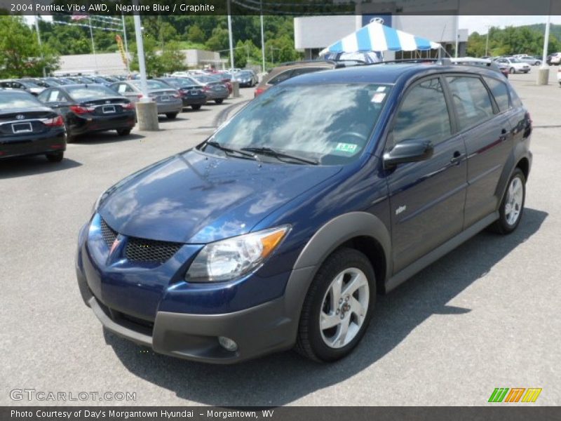 Neptune Blue / Graphite 2004 Pontiac Vibe AWD