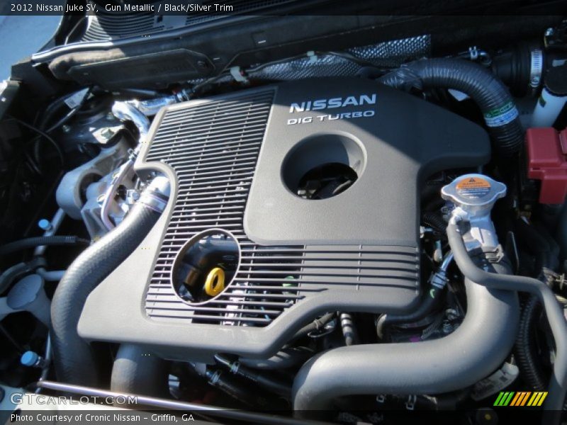 Gun Metallic / Black/Silver Trim 2012 Nissan Juke SV