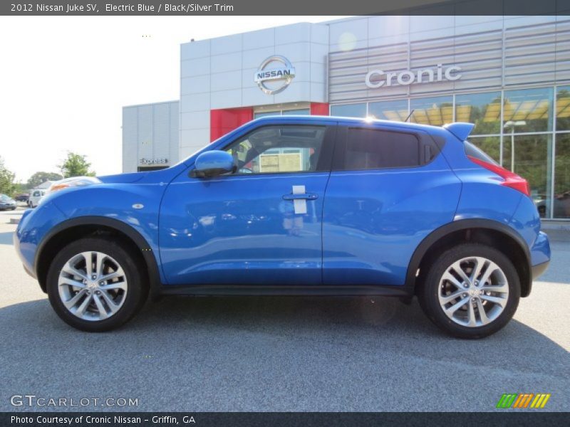 Electric Blue / Black/Silver Trim 2012 Nissan Juke SV
