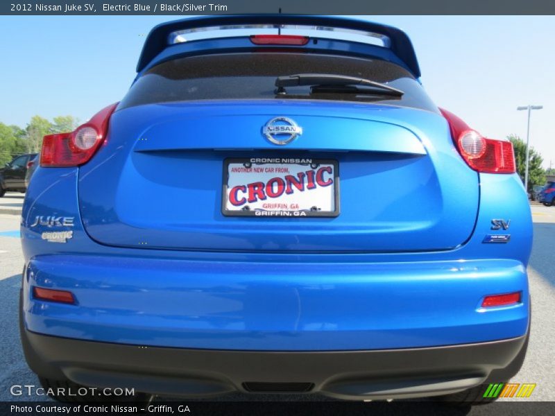 Electric Blue / Black/Silver Trim 2012 Nissan Juke SV
