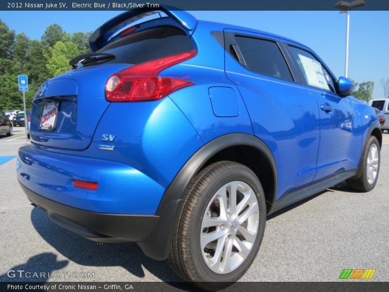 Electric Blue / Black/Silver Trim 2012 Nissan Juke SV