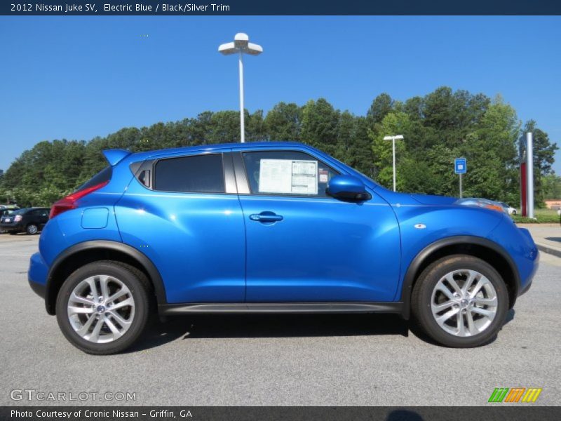 Electric Blue / Black/Silver Trim 2012 Nissan Juke SV
