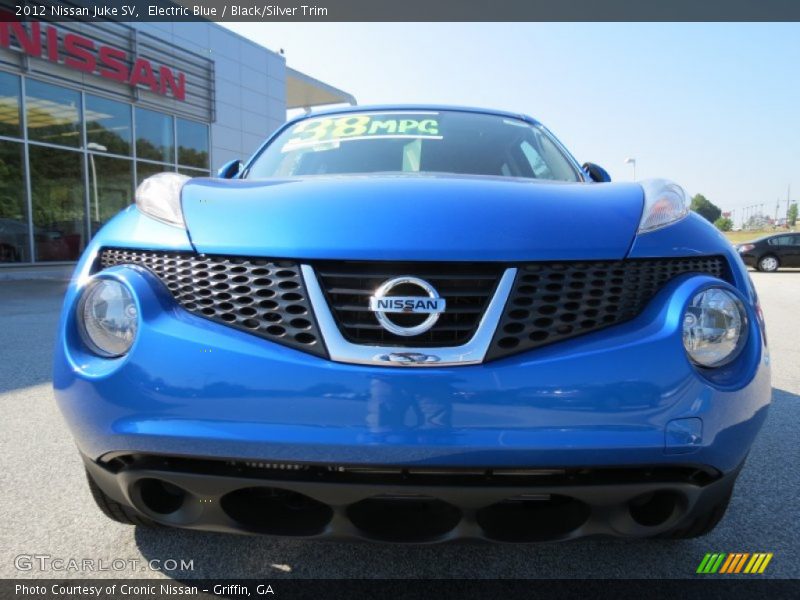 Electric Blue / Black/Silver Trim 2012 Nissan Juke SV