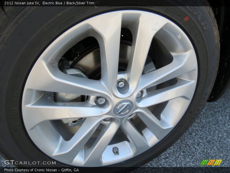 Electric Blue / Black/Silver Trim 2012 Nissan Juke SV