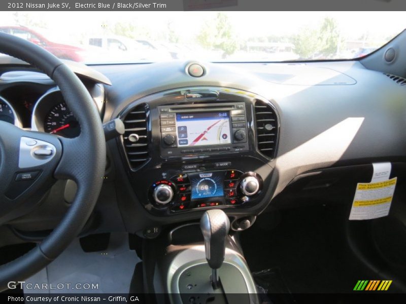 Electric Blue / Black/Silver Trim 2012 Nissan Juke SV