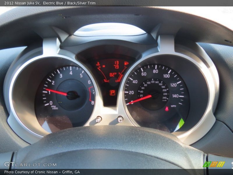 Electric Blue / Black/Silver Trim 2012 Nissan Juke SV