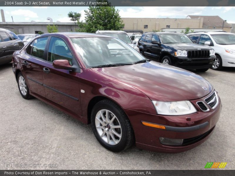 Front 3/4 View of 2004 9-3 Arc Sedan