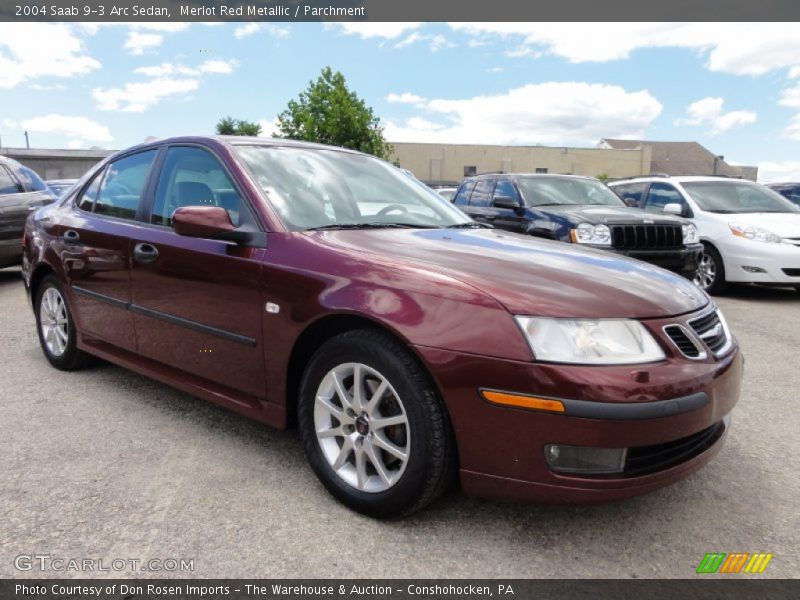 Front 3/4 View of 2004 9-3 Arc Sedan
