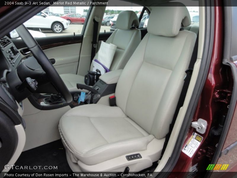 Front Seat of 2004 9-3 Arc Sedan