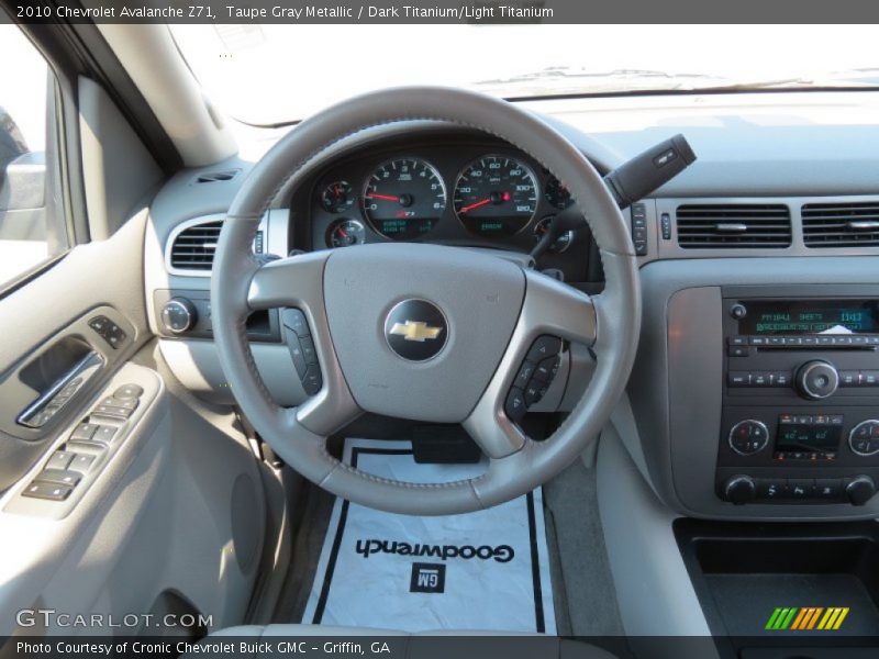 Taupe Gray Metallic / Dark Titanium/Light Titanium 2010 Chevrolet Avalanche Z71