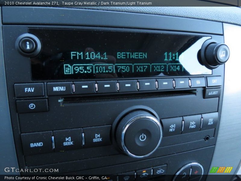 Taupe Gray Metallic / Dark Titanium/Light Titanium 2010 Chevrolet Avalanche Z71