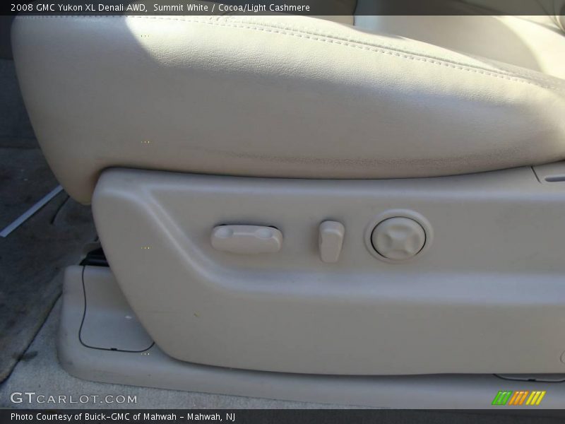 Summit White / Cocoa/Light Cashmere 2008 GMC Yukon XL Denali AWD