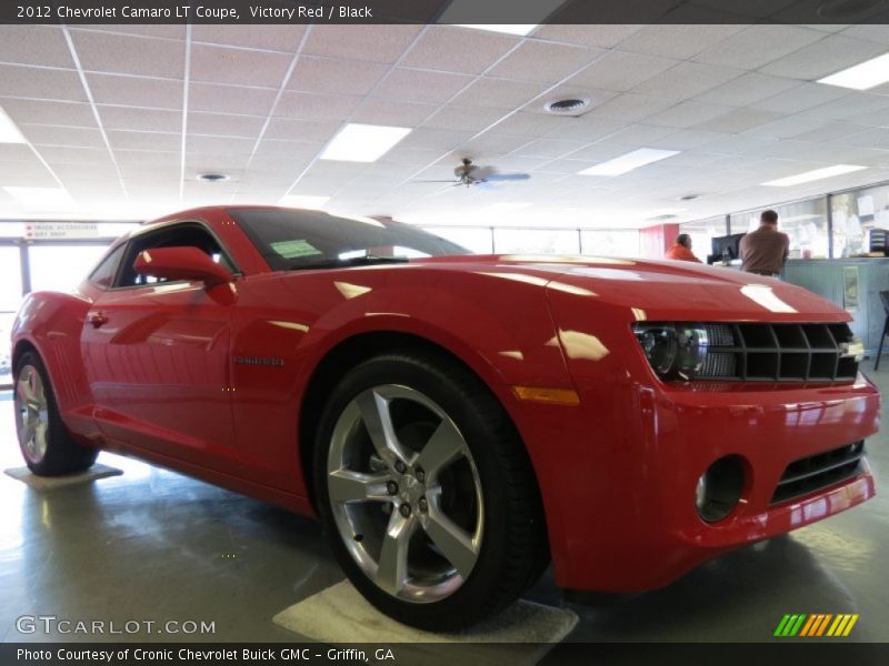 Victory Red / Black 2012 Chevrolet Camaro LT Coupe