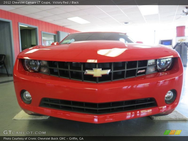 Victory Red / Black 2012 Chevrolet Camaro LT Coupe