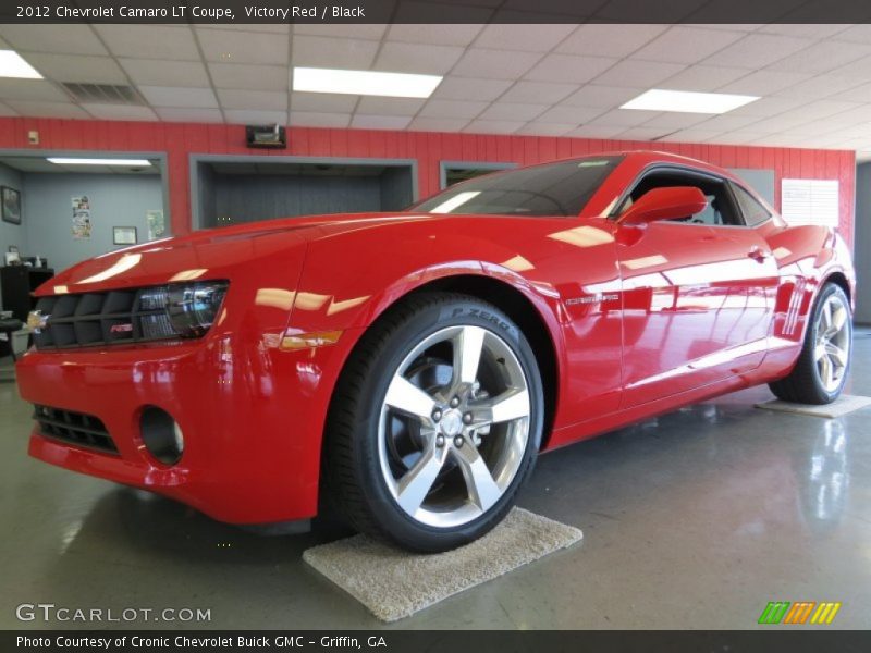 Victory Red / Black 2012 Chevrolet Camaro LT Coupe