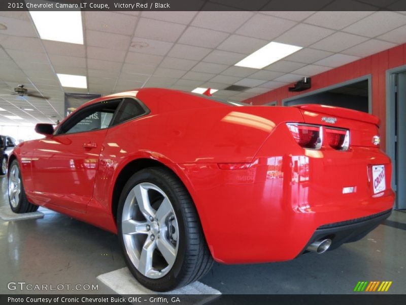 Victory Red / Black 2012 Chevrolet Camaro LT Coupe