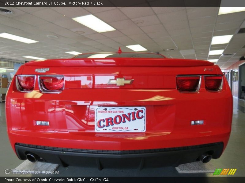 Victory Red / Black 2012 Chevrolet Camaro LT Coupe