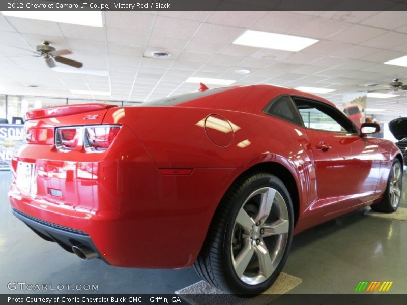 Victory Red / Black 2012 Chevrolet Camaro LT Coupe