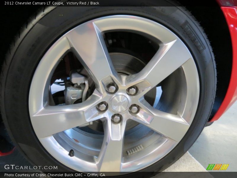 Victory Red / Black 2012 Chevrolet Camaro LT Coupe