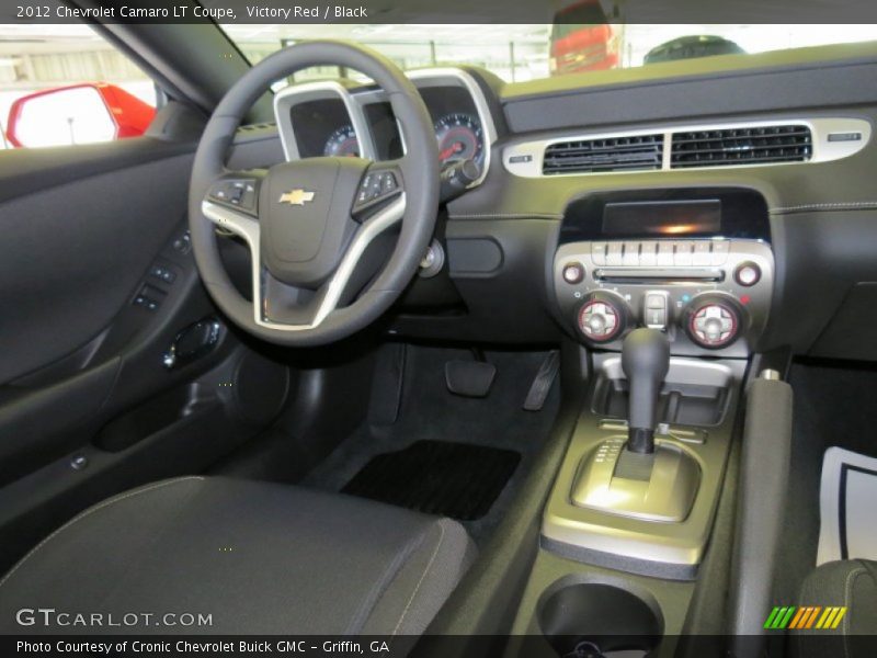 Victory Red / Black 2012 Chevrolet Camaro LT Coupe