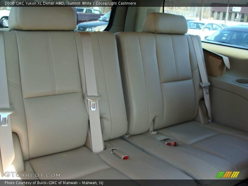 Summit White / Cocoa/Light Cashmere 2008 GMC Yukon XL Denali AWD