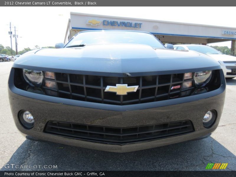 Black / Black 2012 Chevrolet Camaro LT Convertible