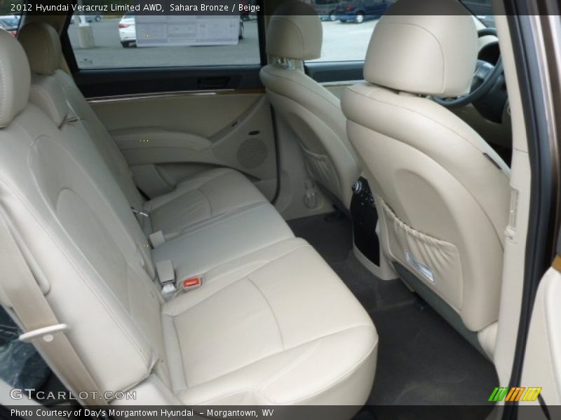 Sahara Bronze / Beige 2012 Hyundai Veracruz Limited AWD
