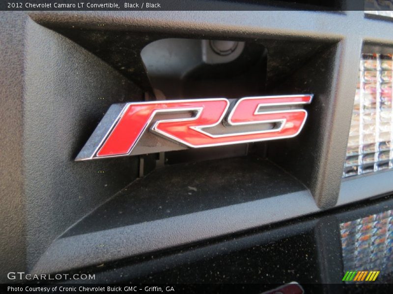 Black / Black 2012 Chevrolet Camaro LT Convertible