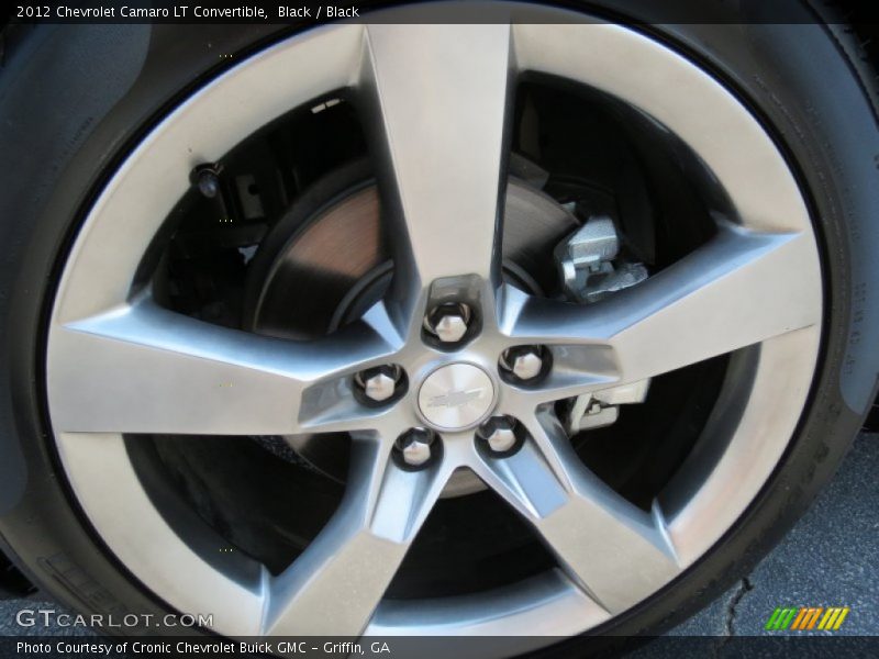Black / Black 2012 Chevrolet Camaro LT Convertible