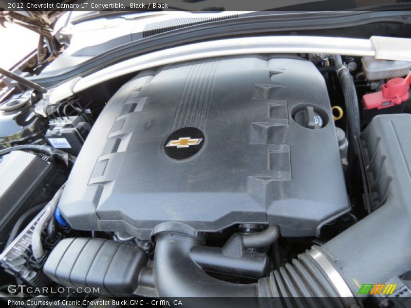 Black / Black 2012 Chevrolet Camaro LT Convertible