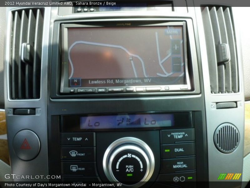 Sahara Bronze / Beige 2012 Hyundai Veracruz Limited AWD