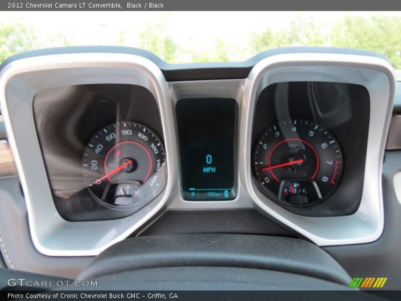 Black / Black 2012 Chevrolet Camaro LT Convertible
