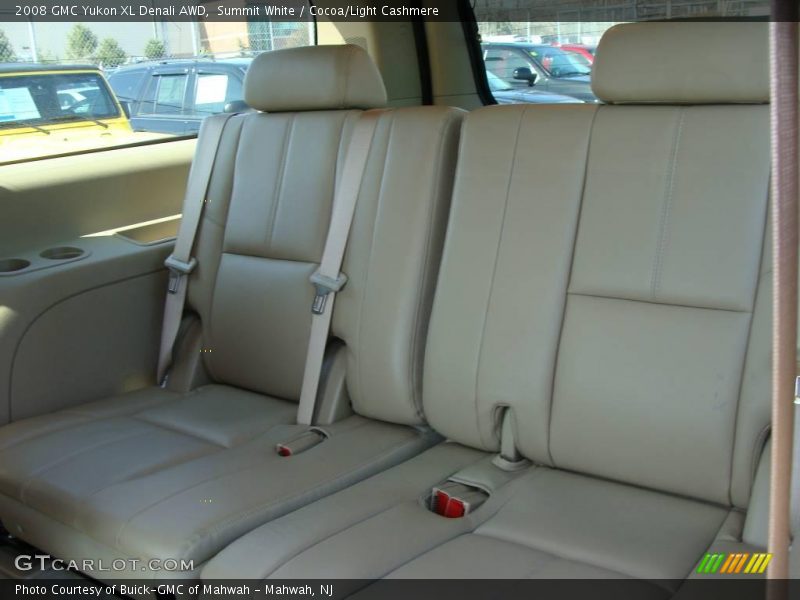 Summit White / Cocoa/Light Cashmere 2008 GMC Yukon XL Denali AWD