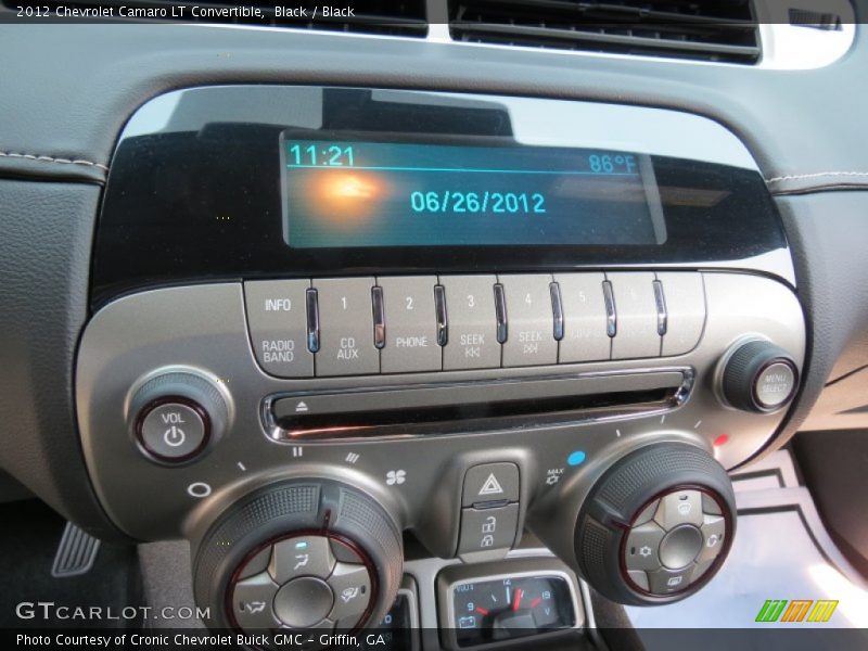 Black / Black 2012 Chevrolet Camaro LT Convertible