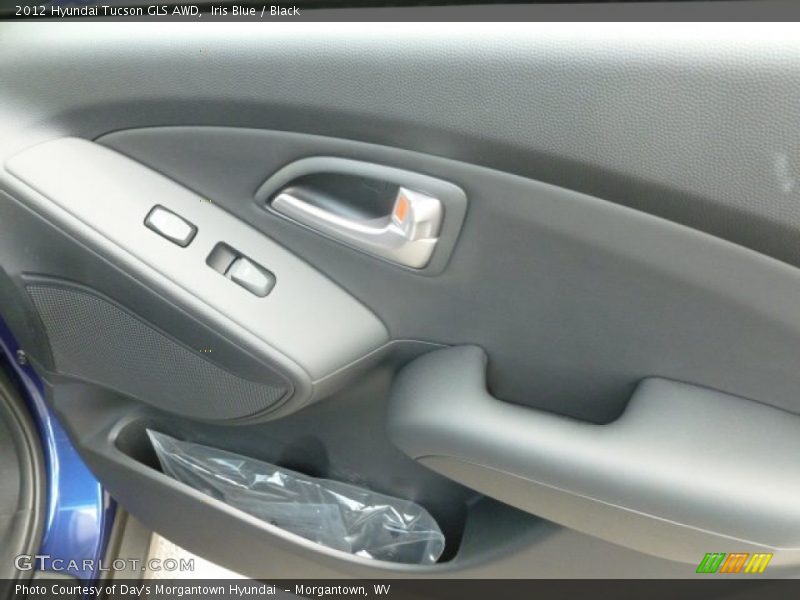 Iris Blue / Black 2012 Hyundai Tucson GLS AWD