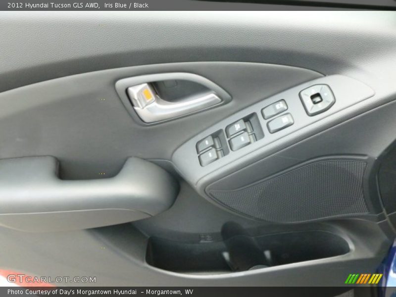 Iris Blue / Black 2012 Hyundai Tucson GLS AWD